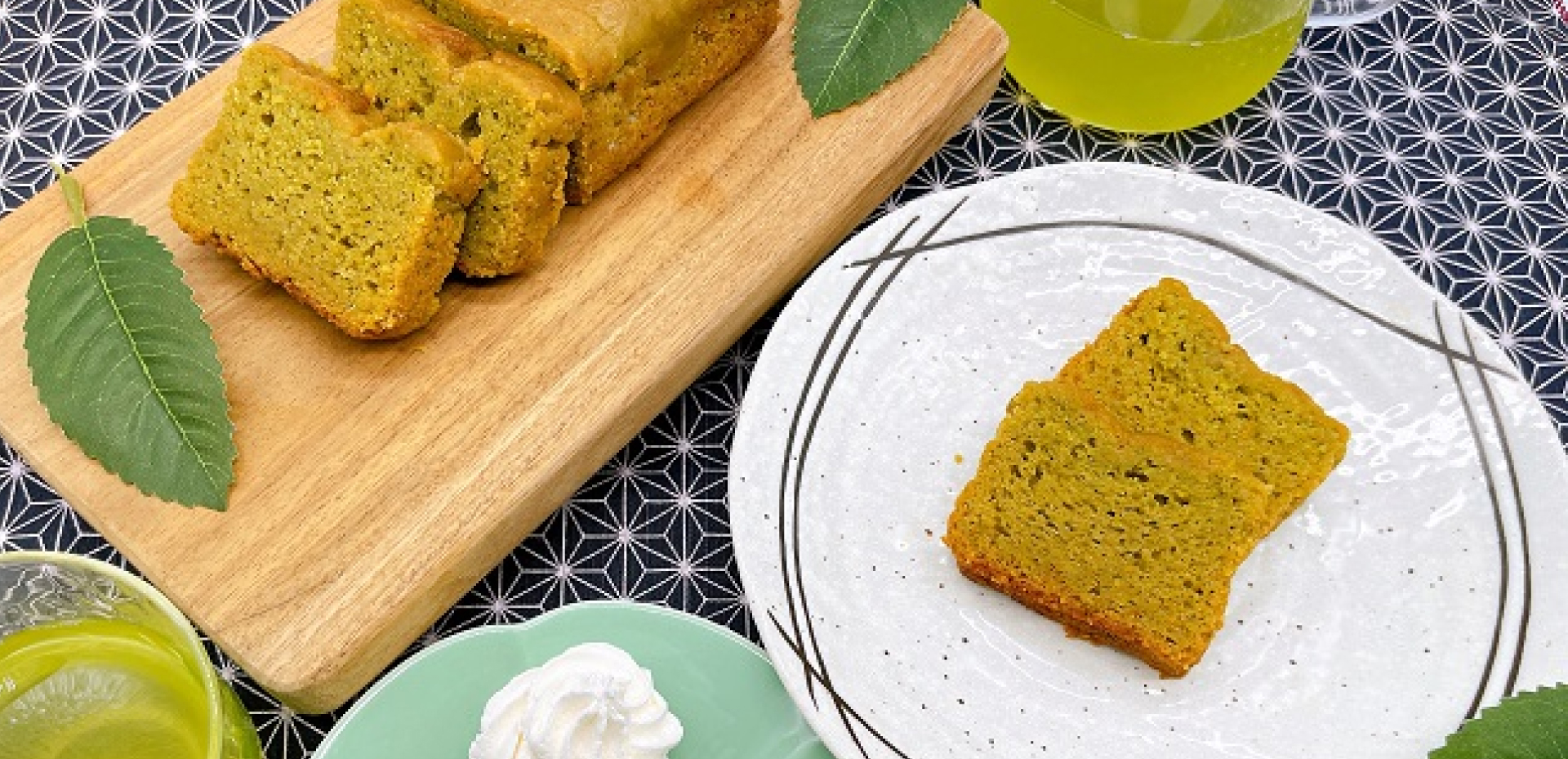 山古志本舗パウンドケーキ緑茶