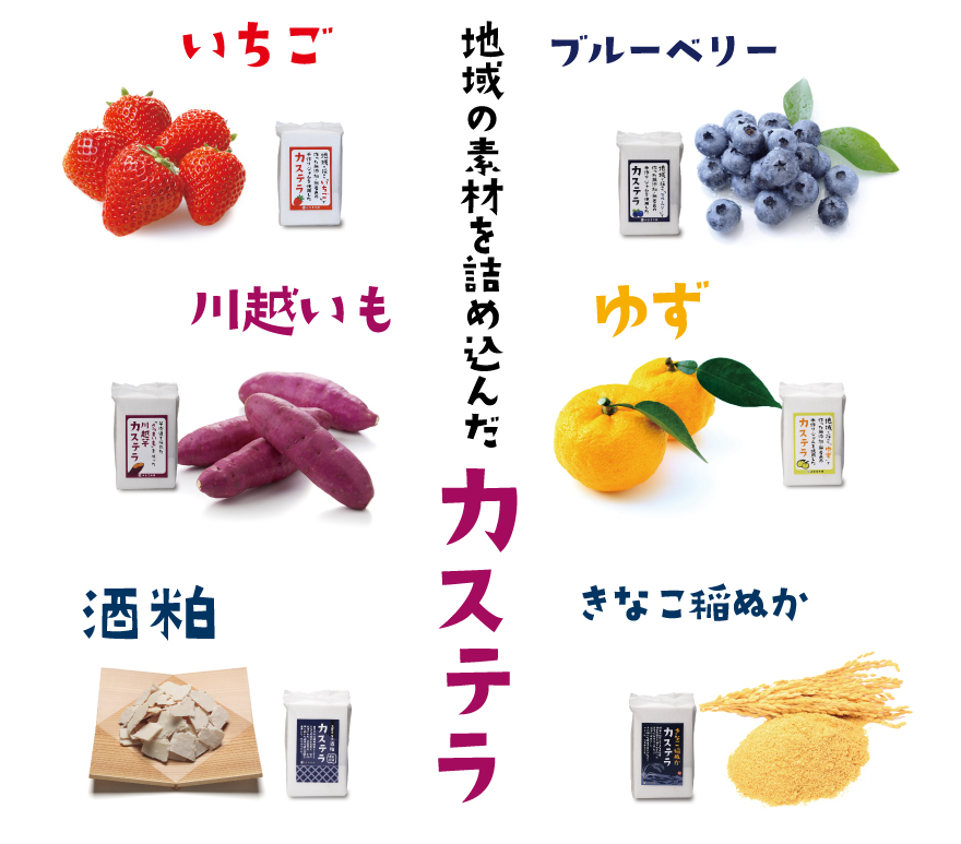 山古志本舗カステラ